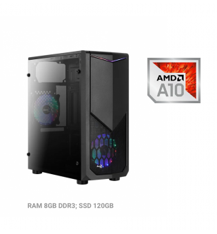 Компьютер для преподавателя AMD A10 5800k/8Gb/120Gb SSD (все для проведения удаленного обучения и работы на дому)