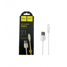 Кабель Hoco Rapid X1 USB - Apple Lightning 1 м белый